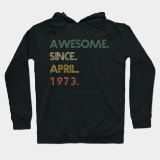 Awesome Since April 1973 Hoodie
